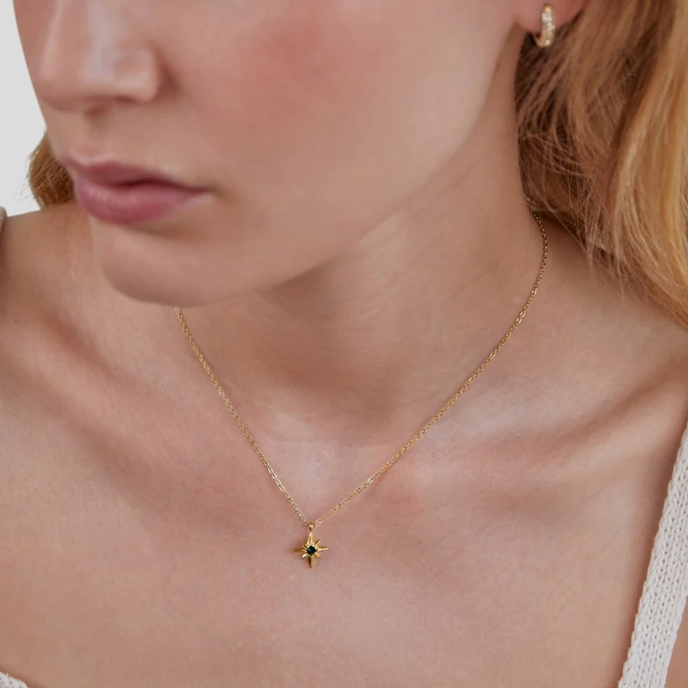 Guiding Star Emerald Crystal Necklace - Image 7