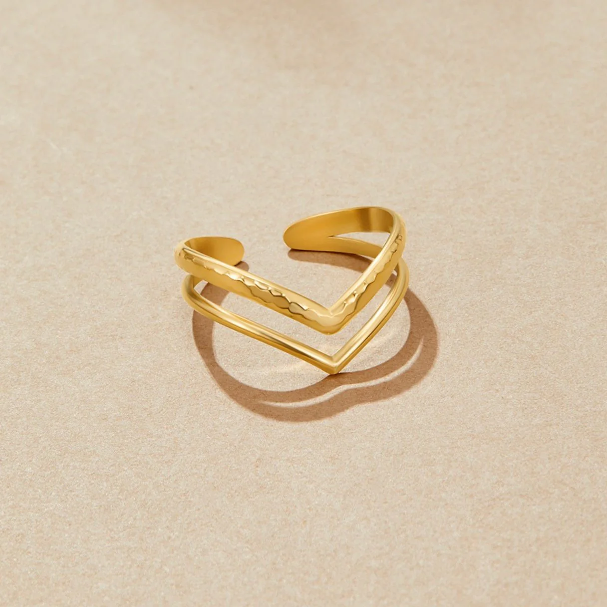 Harper Layered Wrap Ring - Image 4