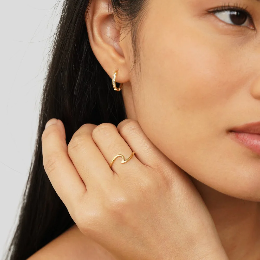 Imari Gold Wave Ring - Image 5