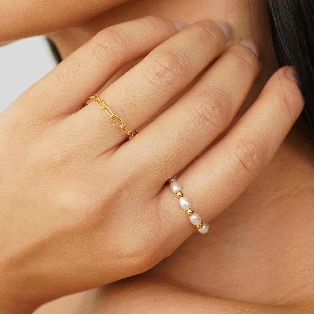 Kai Mini Pearl Ring - Image 3