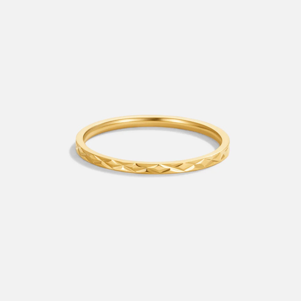 Kanata Gold Band Ring