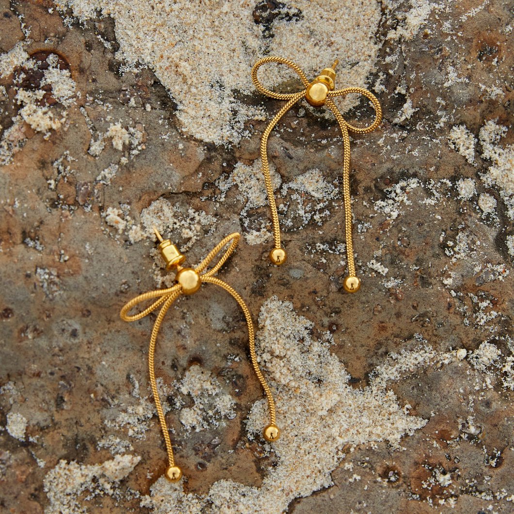 Katie Bow Earrings - Image 4