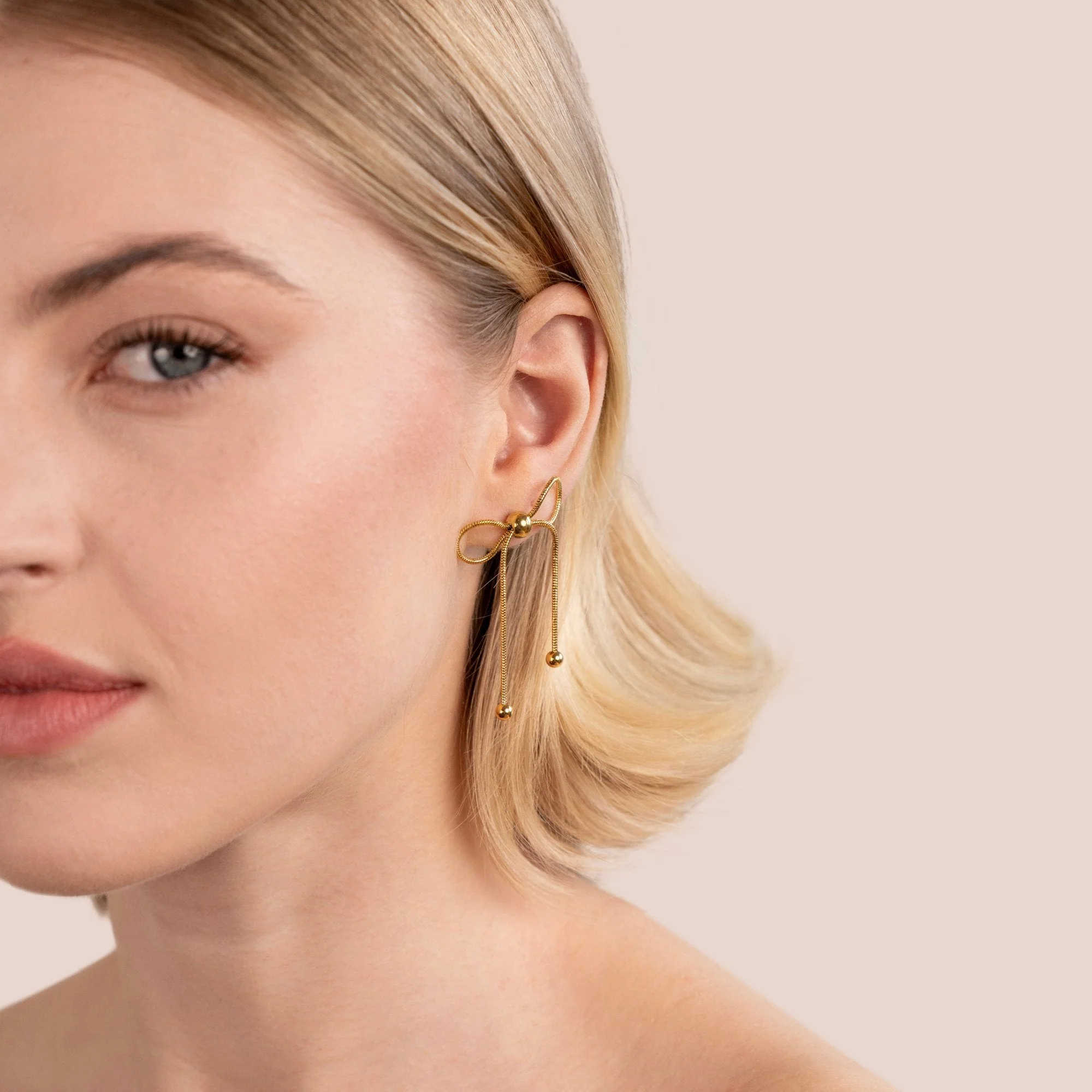 Katie Bow Earrings - Image 5