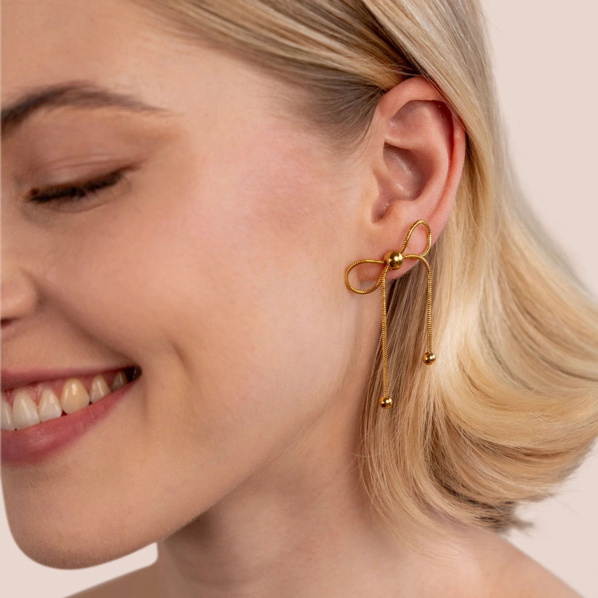 Katie Bow Earrings - Image 6