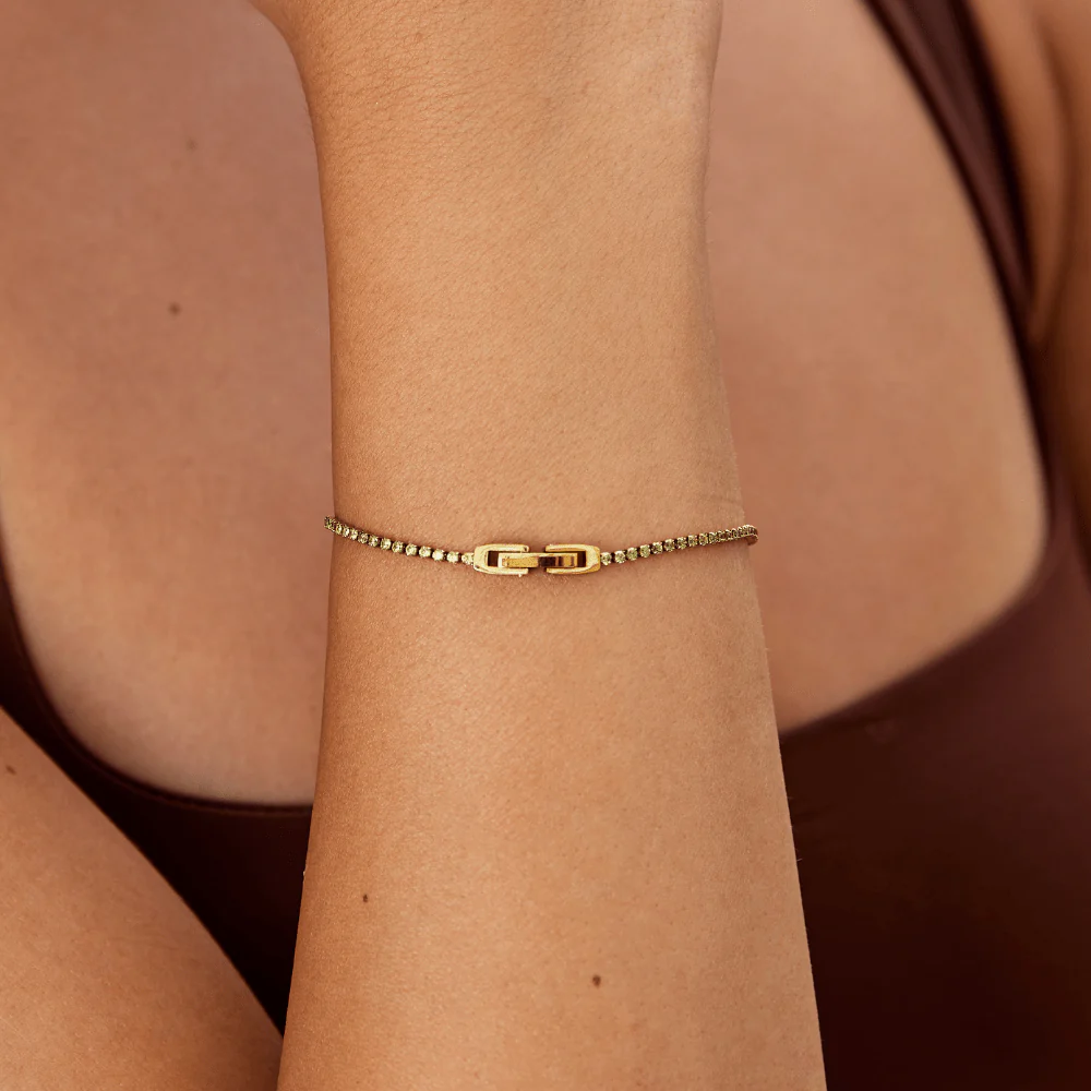 Keana Peridot Crystal Bracelet - Image 2