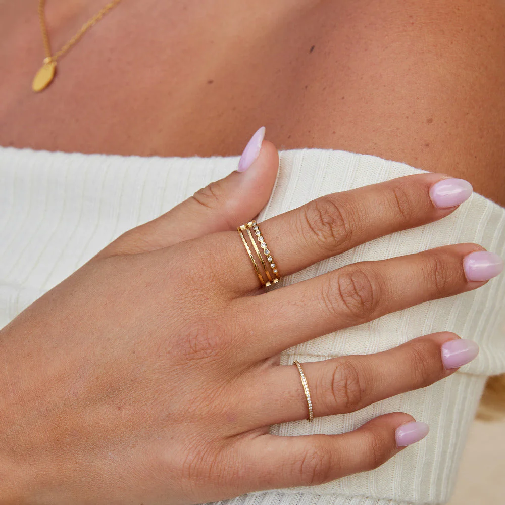 Layered Elowyn Crystal Ring - Image 2