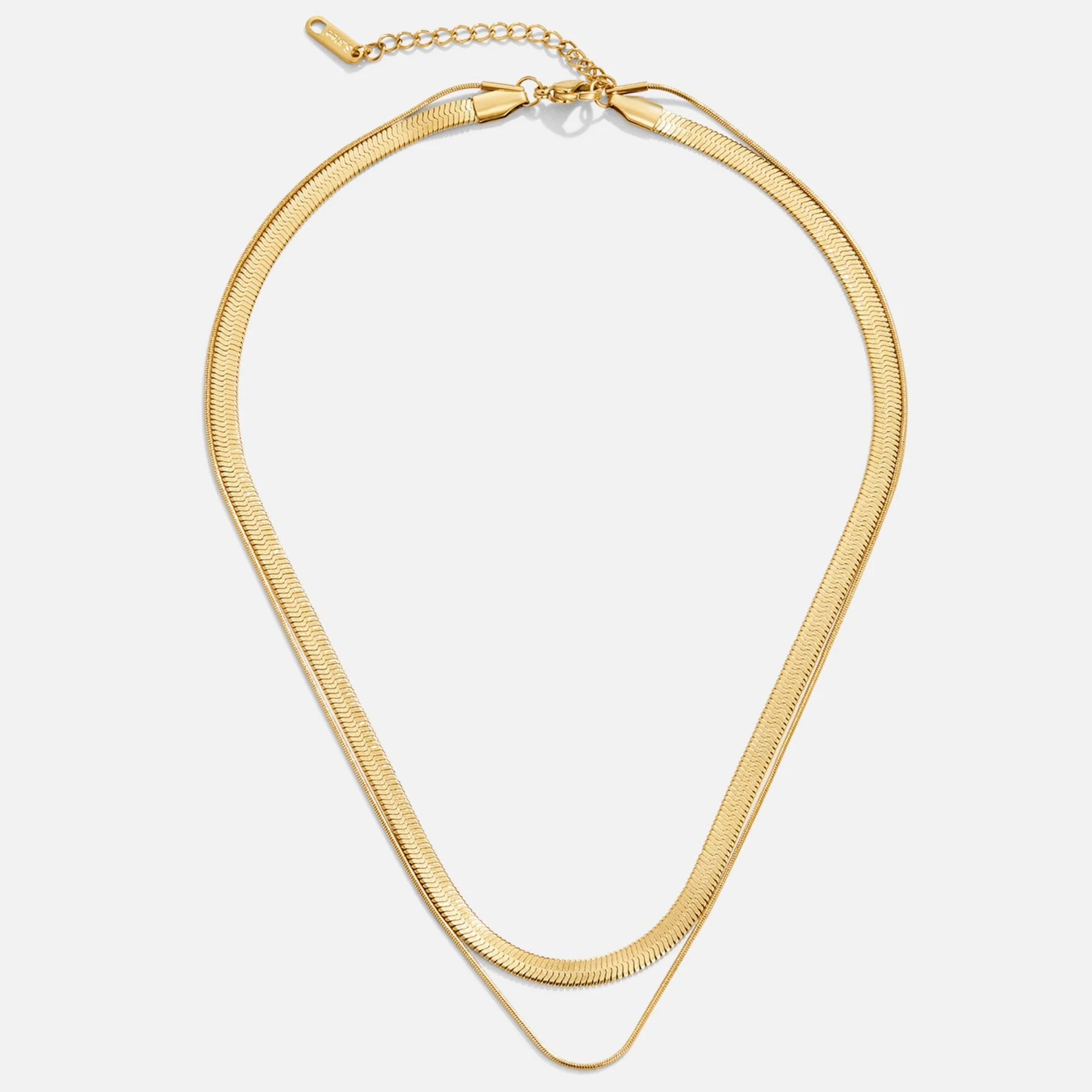 Layla 18K Gold Layered Necklace - Image 4