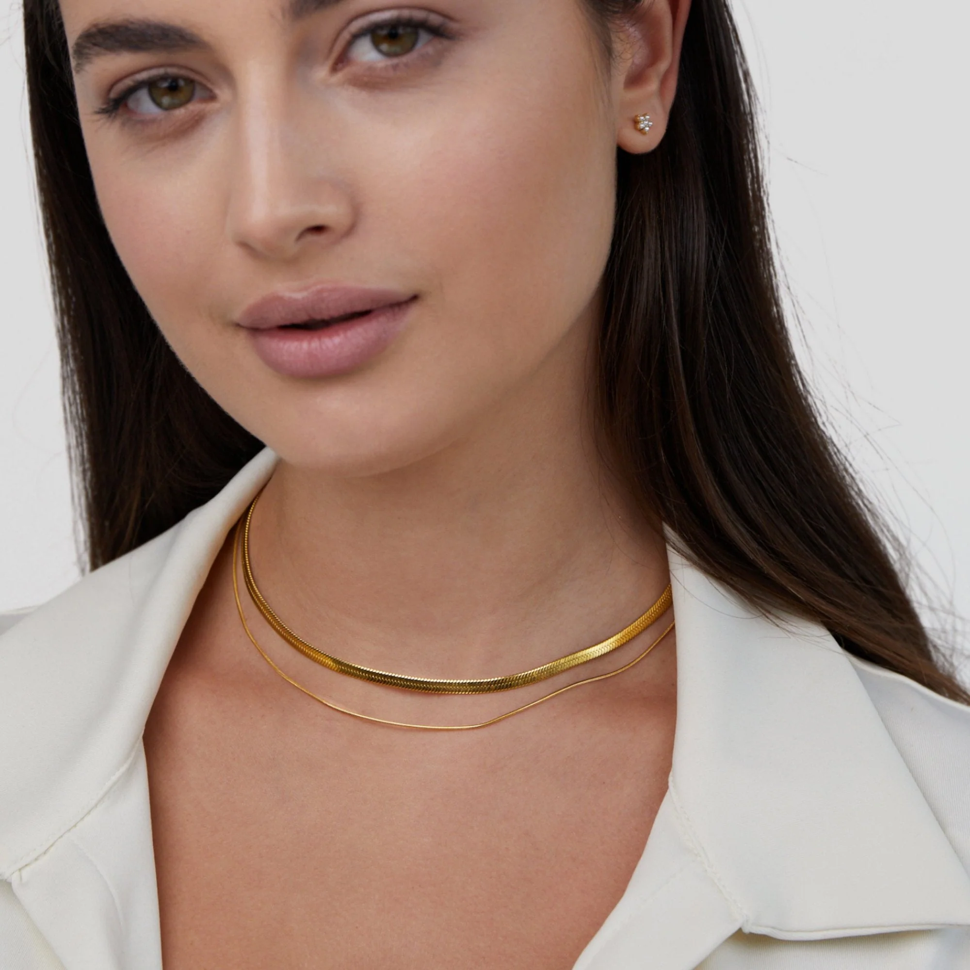 Layla 18K Gold Layered Necklace - Image 5