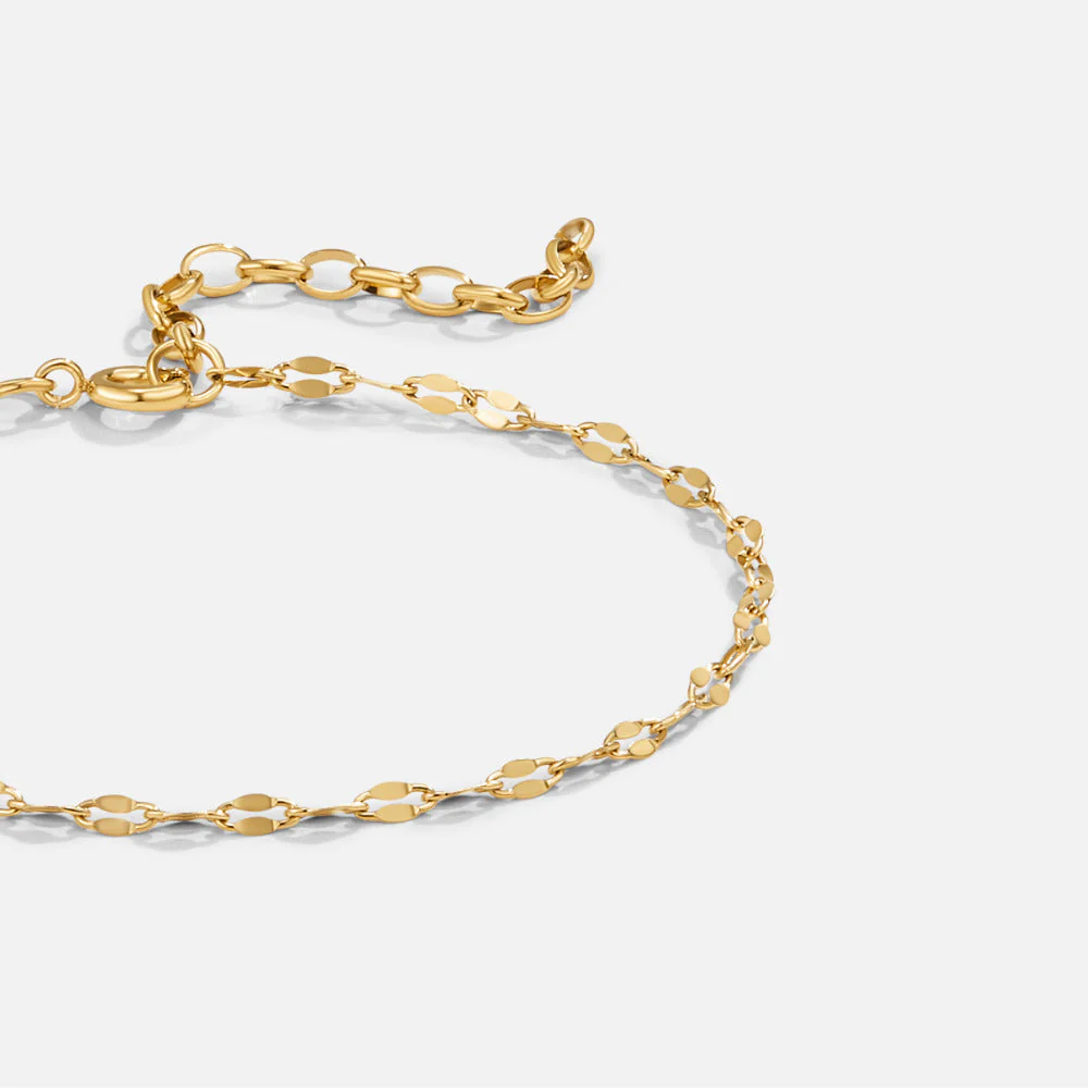 Leila Gold Chain Bracelet - Image 3