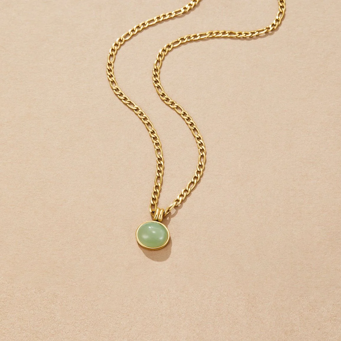 Liza Jade Pendant Necklace - Image 4