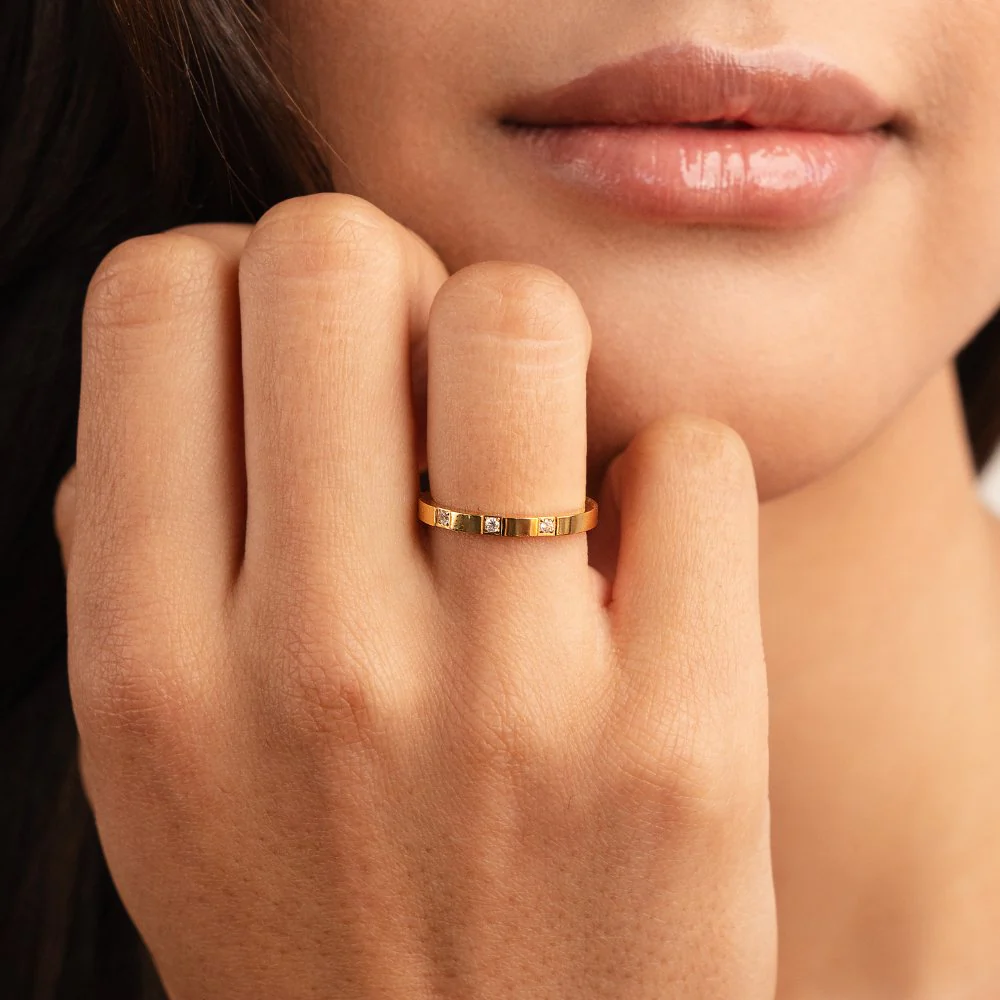 Lucia Crystal Ring - Image 2