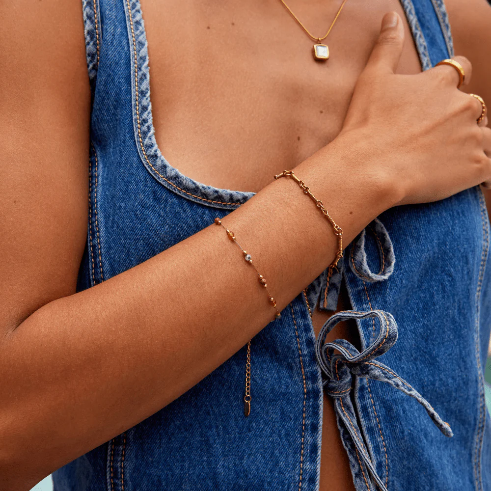 Lulu Beaded Stone Bracelet - Image 7