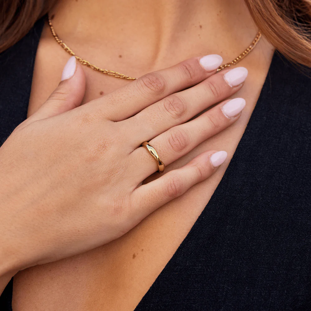 Madison Chunky Wave Ring - Image 2