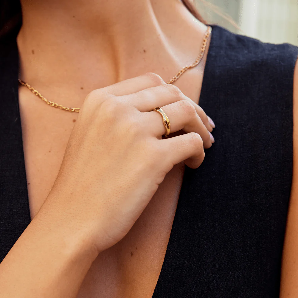 Madison Chunky Wave Ring - Image 5