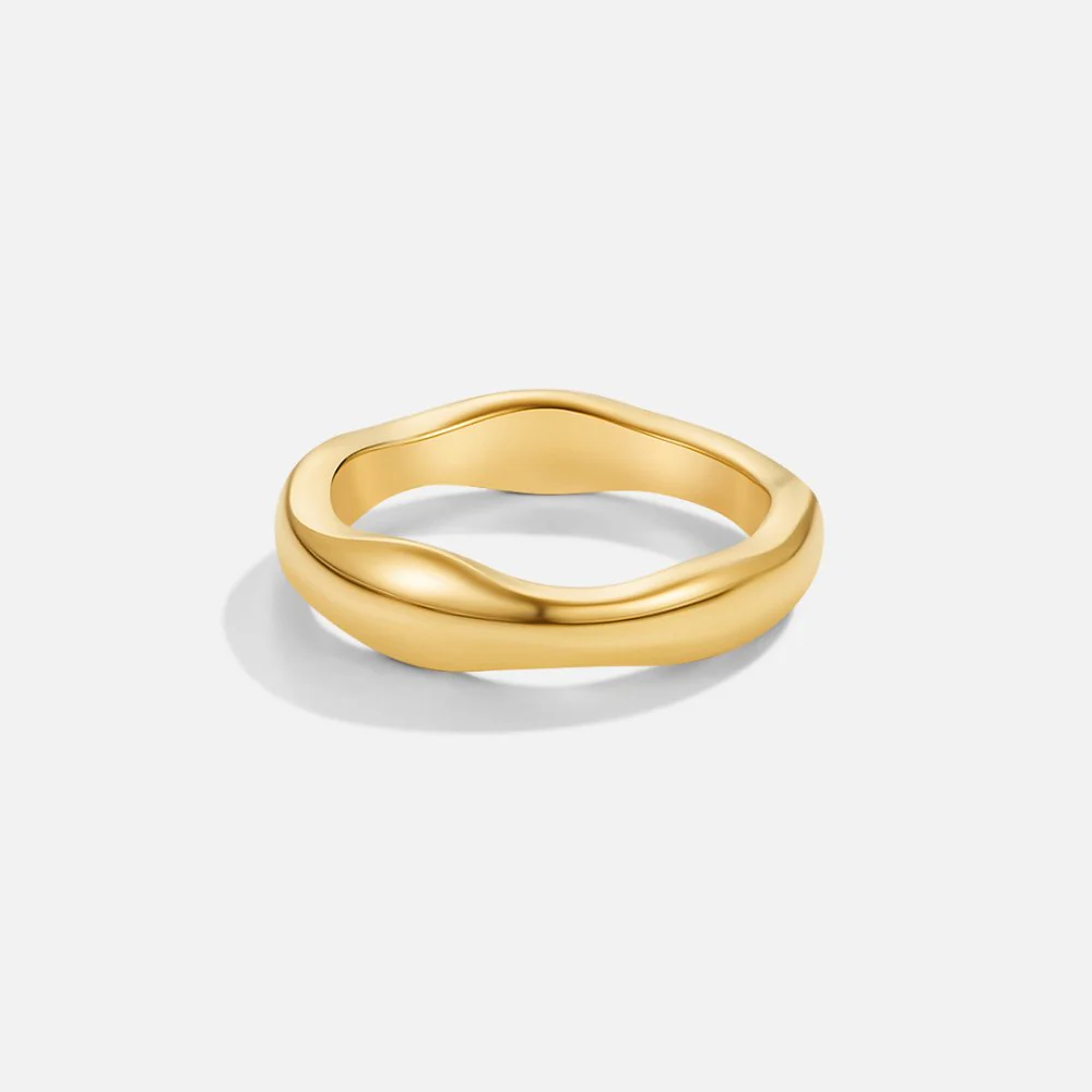 Madison Wave Ring Set - Image 2