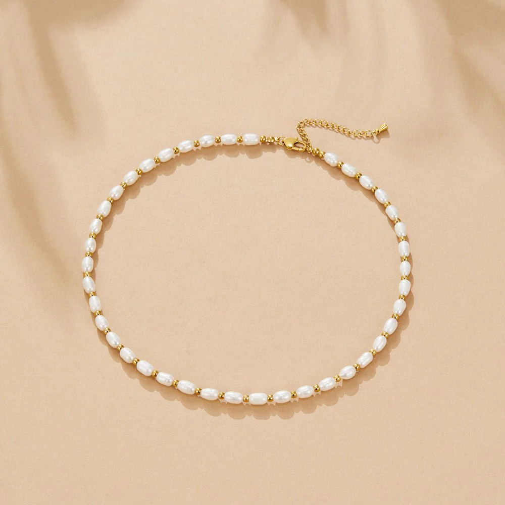 Malia Pearl Necklace - Image 3