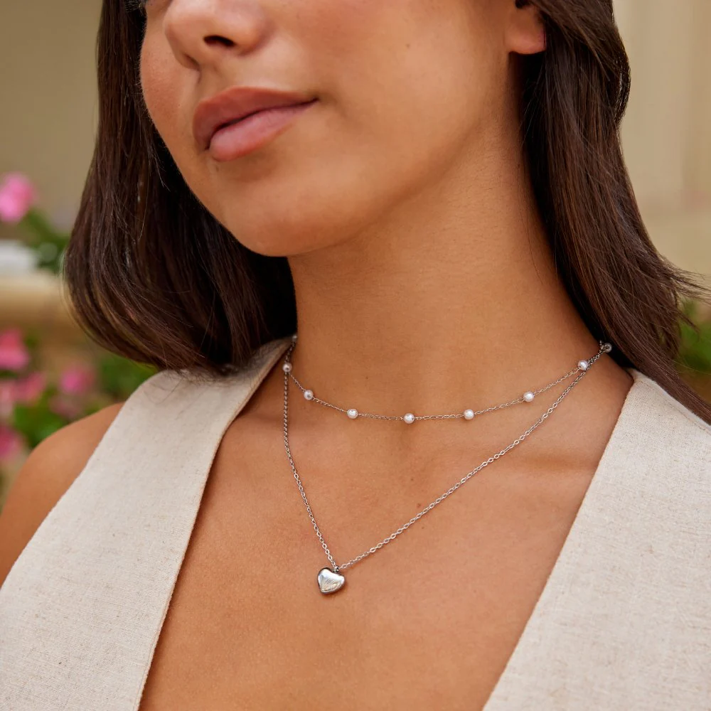 Marina Love Silver Necklace - Image 5