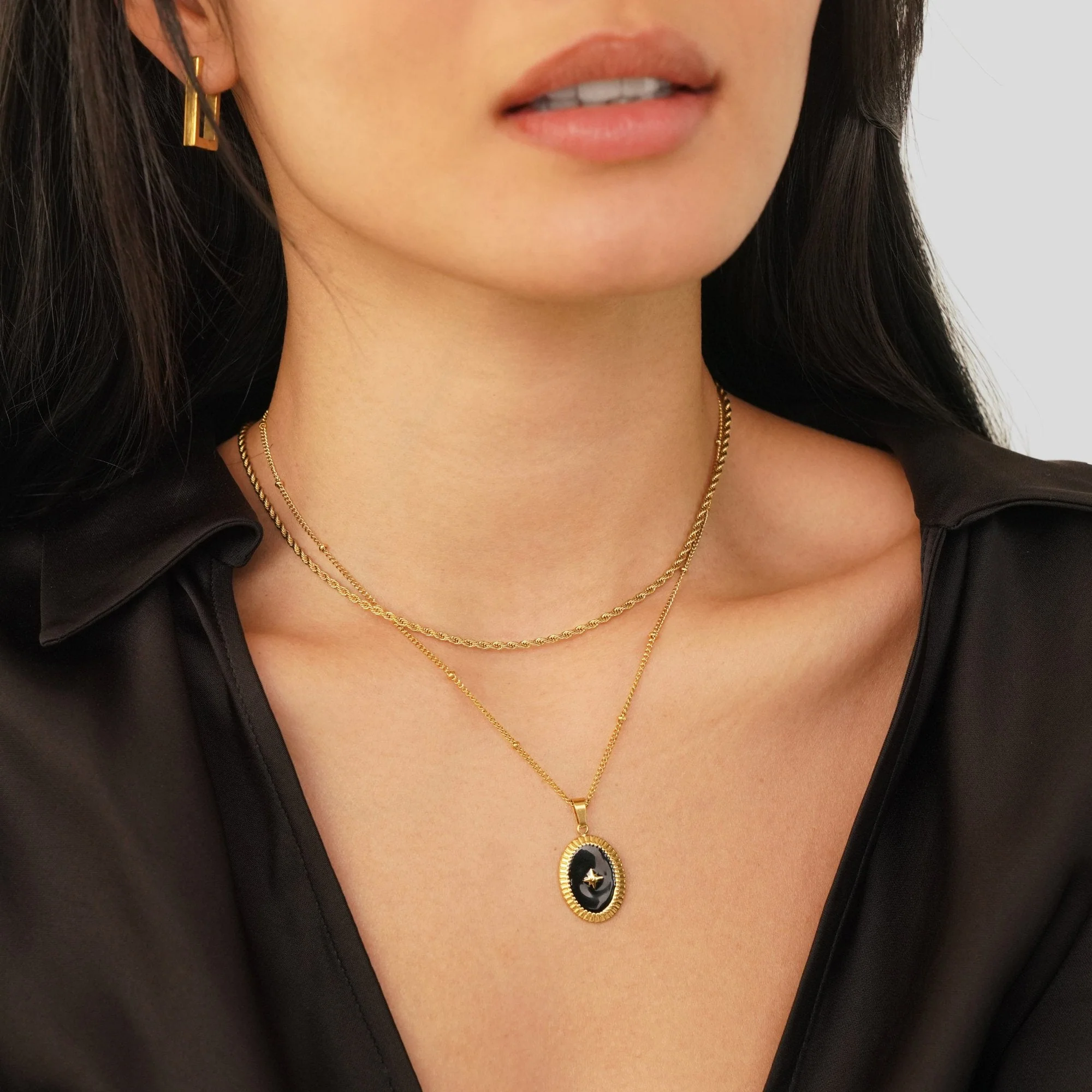 Midnight Star Onyx Necklace - Image 8