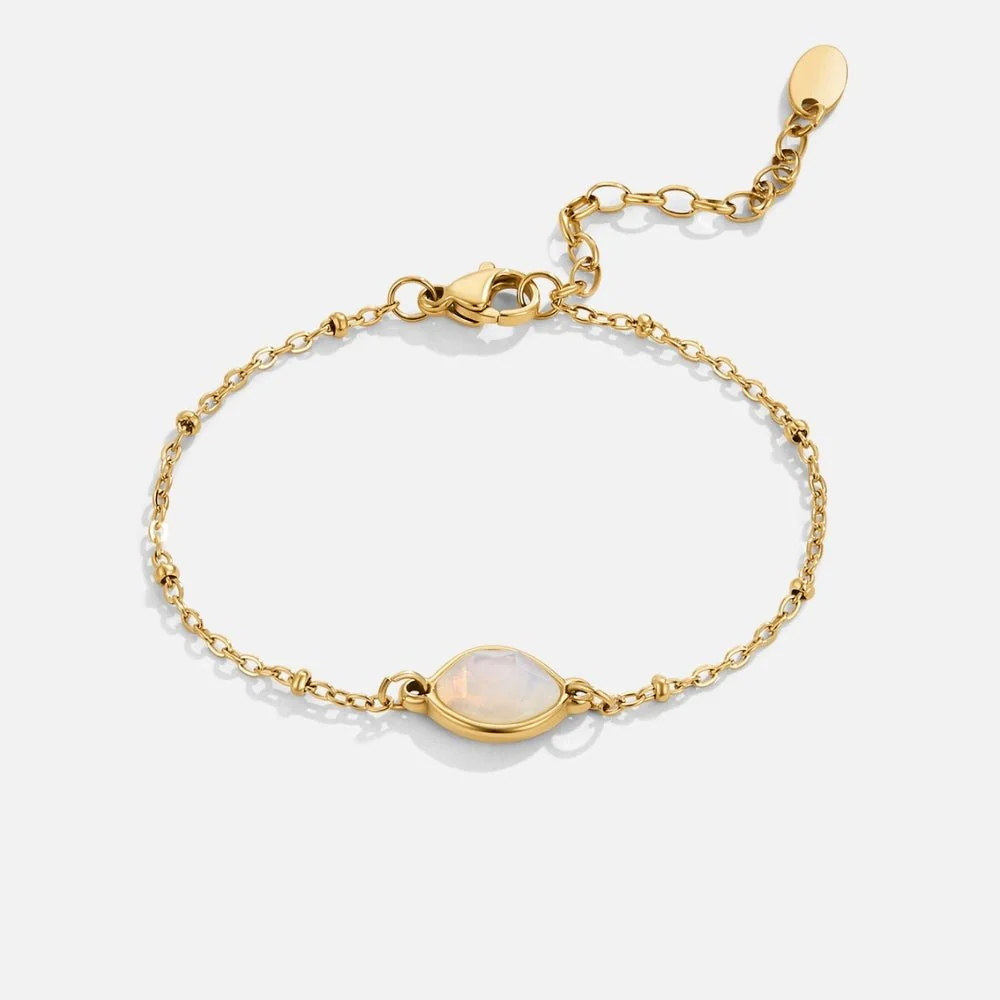 Moonstone Charm Bracelet - Image 3