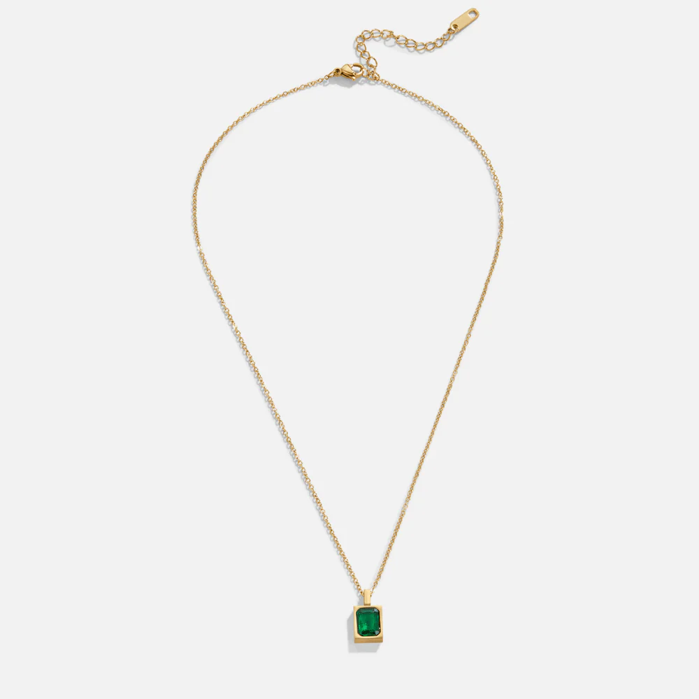 Mystic Green Crystal Necklace - Image 4