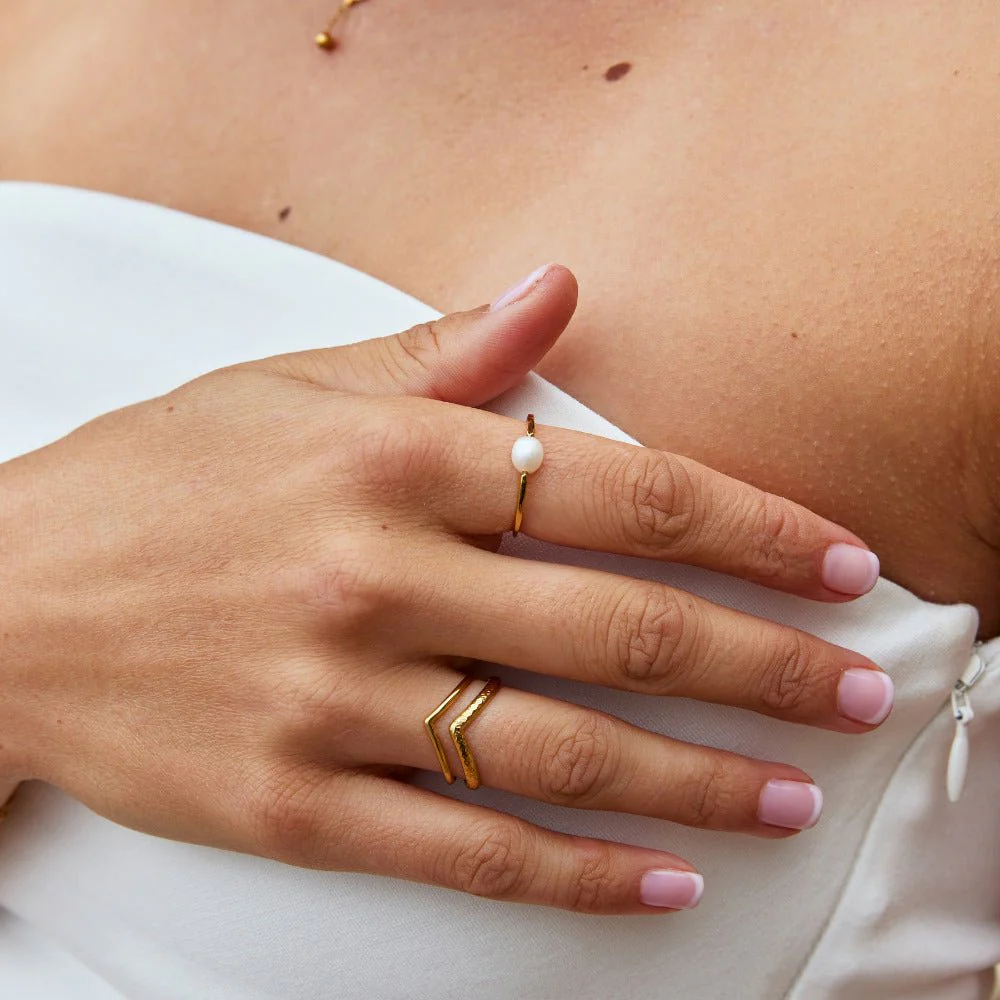 Nura Freshwater Pearl Ring - Image 3