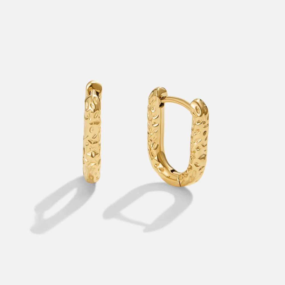 Olivia Classic Hoop Earrings - Image 4