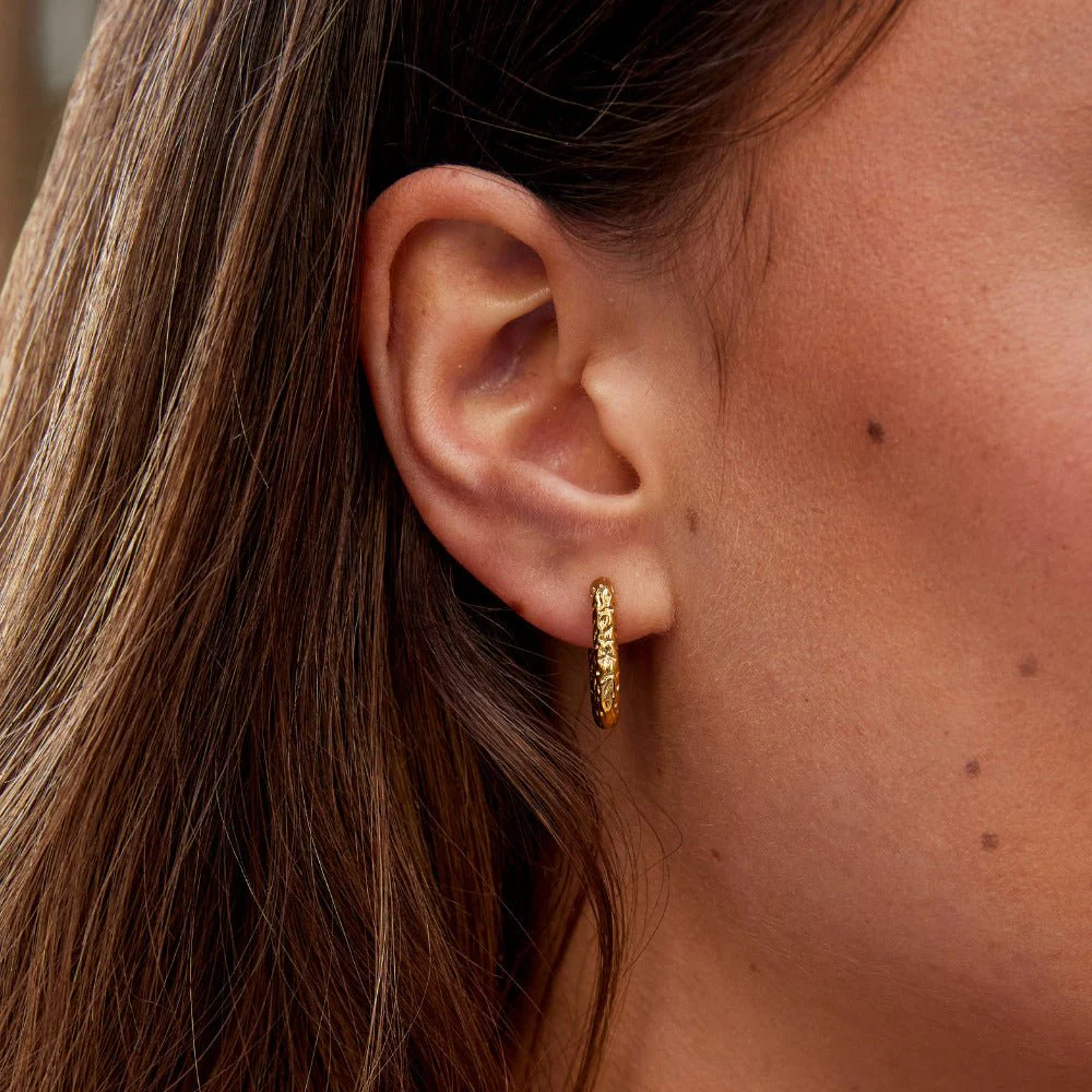Olivia Classic Hoop Earrings - Image 5