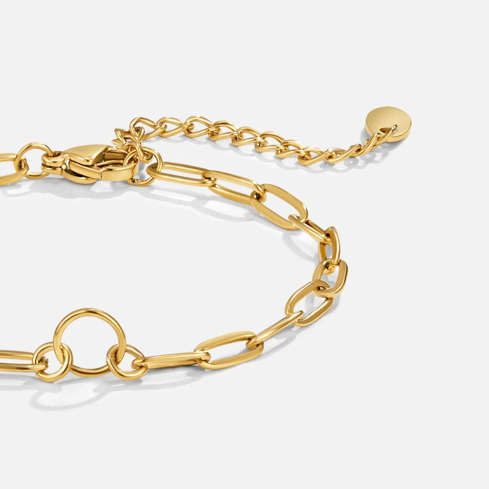 Pia Chain Link Charm Bracelet - Image 6
