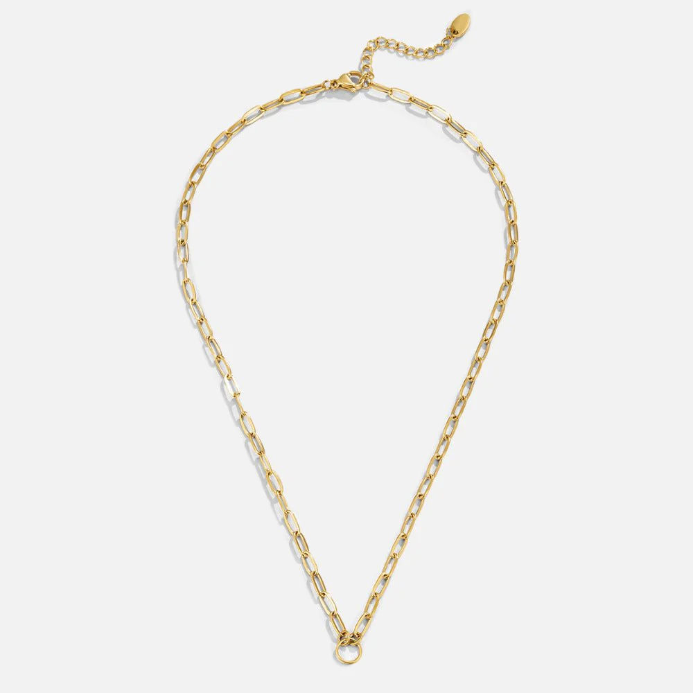 Pia Chain Link Charm Necklace - Image 6