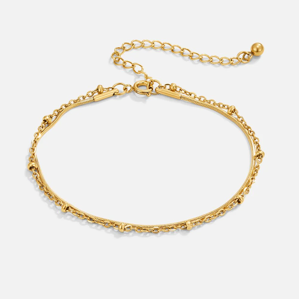 Pia Gold Layered Bracelet - Image 3