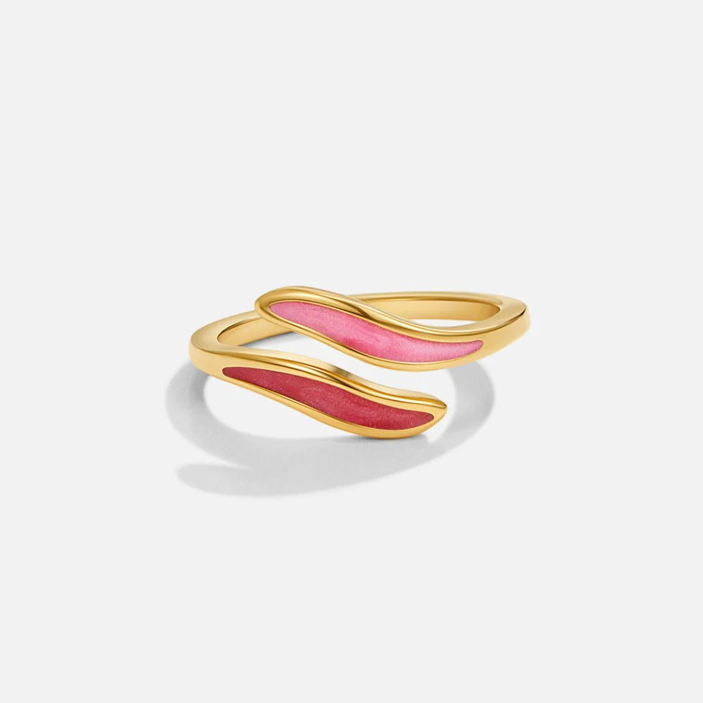 Pink Blush Wrap Ring - Image 4
