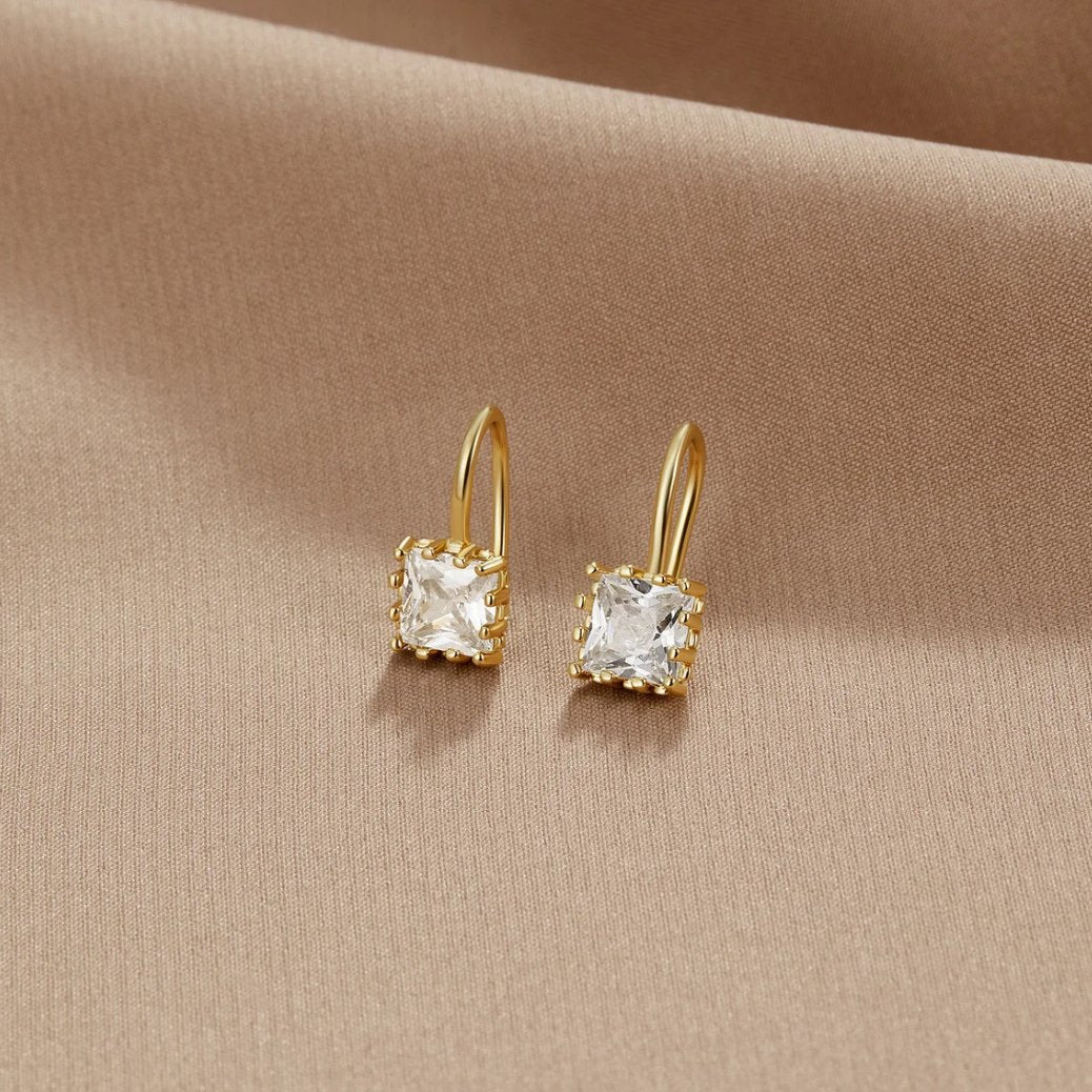 Piper Crystal Drop Earrings - Image 3