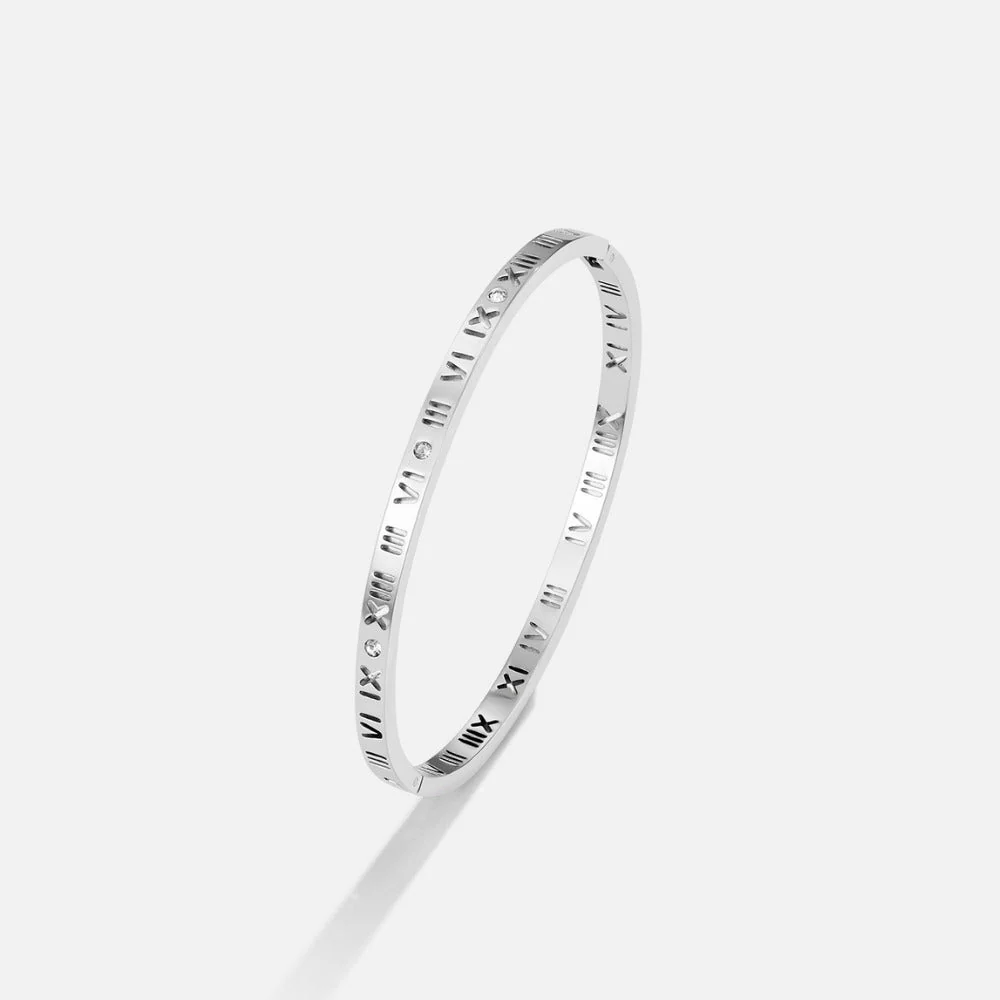 Roman Silver Bangle - Image 3