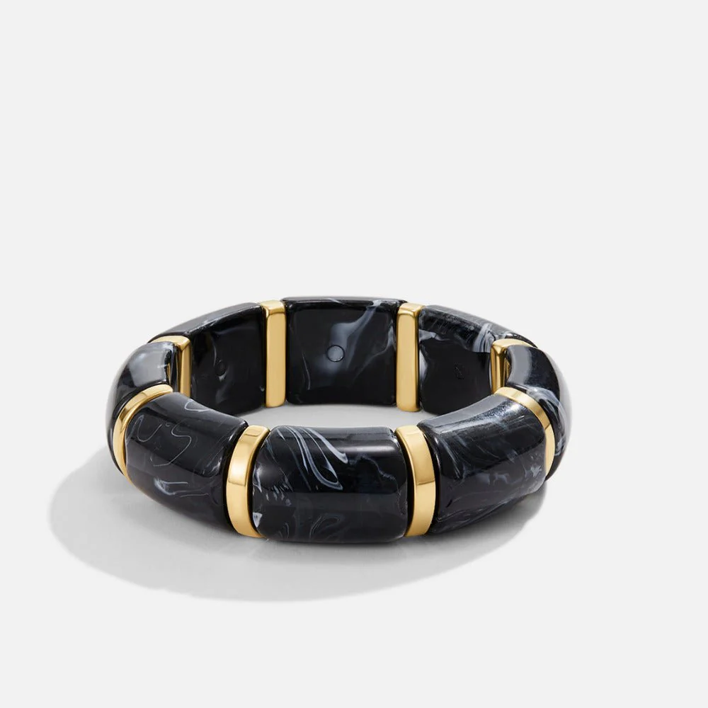 Sabina Black Marbled Bracelet - Image 3