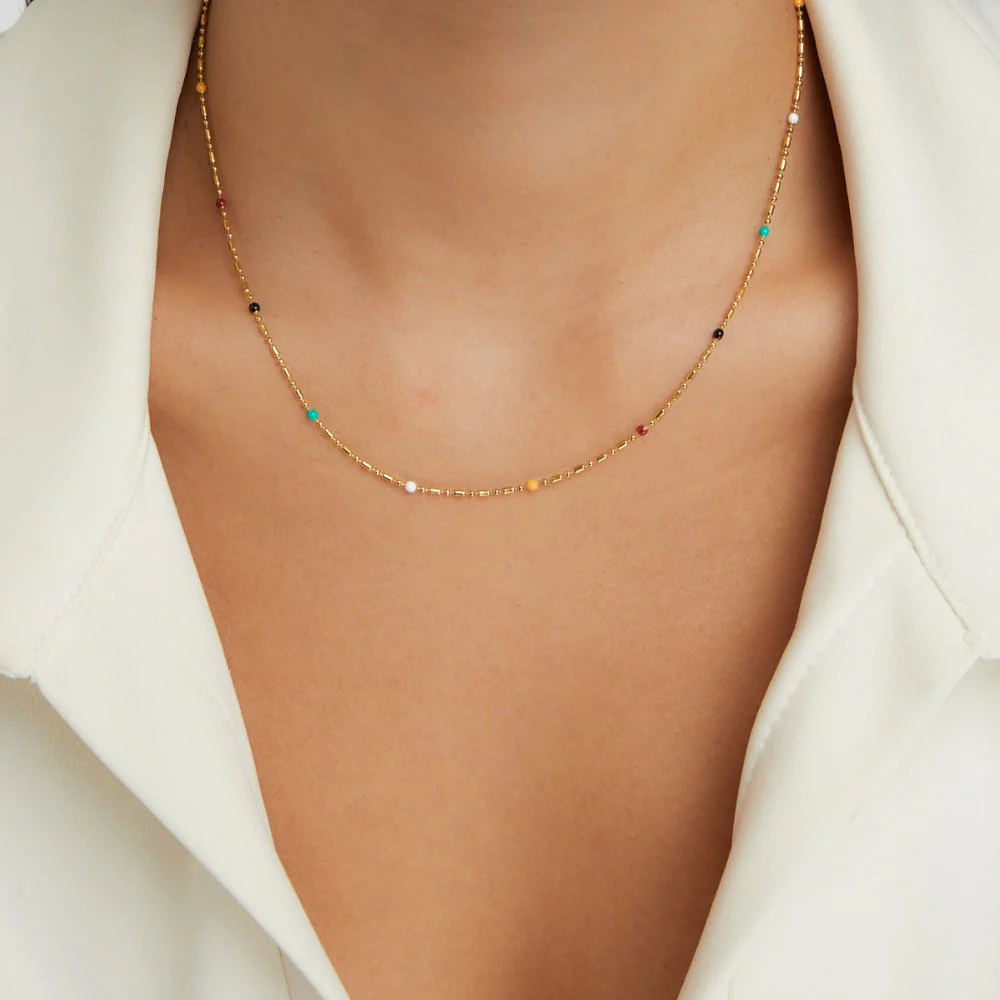 Sasha Multi-Colored Necklace - Image 2