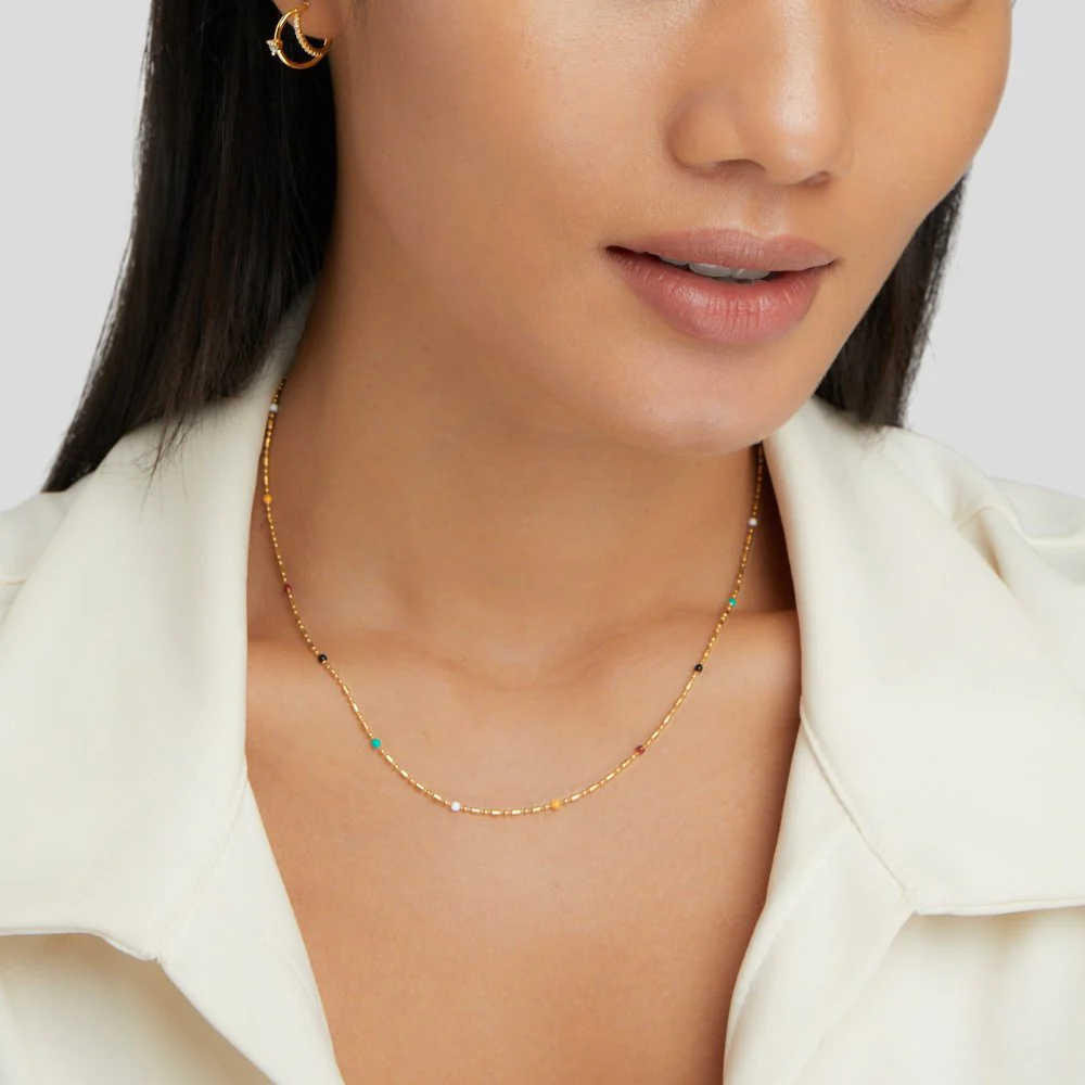 Sasha Multi-Colored Necklace - Image 4