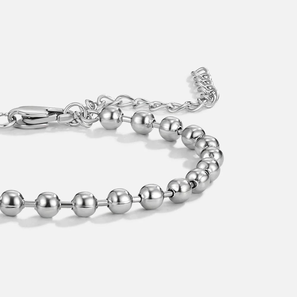 Silver Lulu Bead Bracelet - Image 3