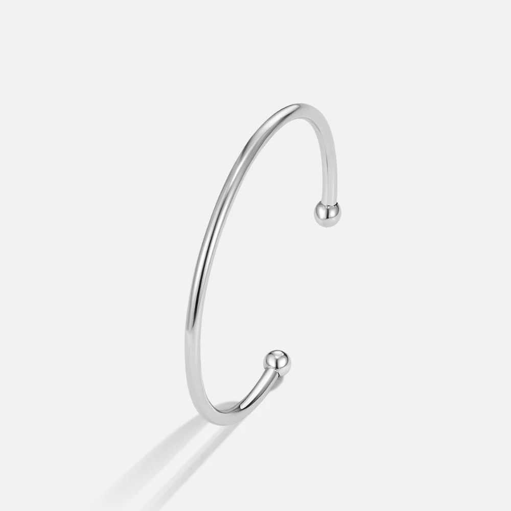 Silver Penelope Bangle - Image 3