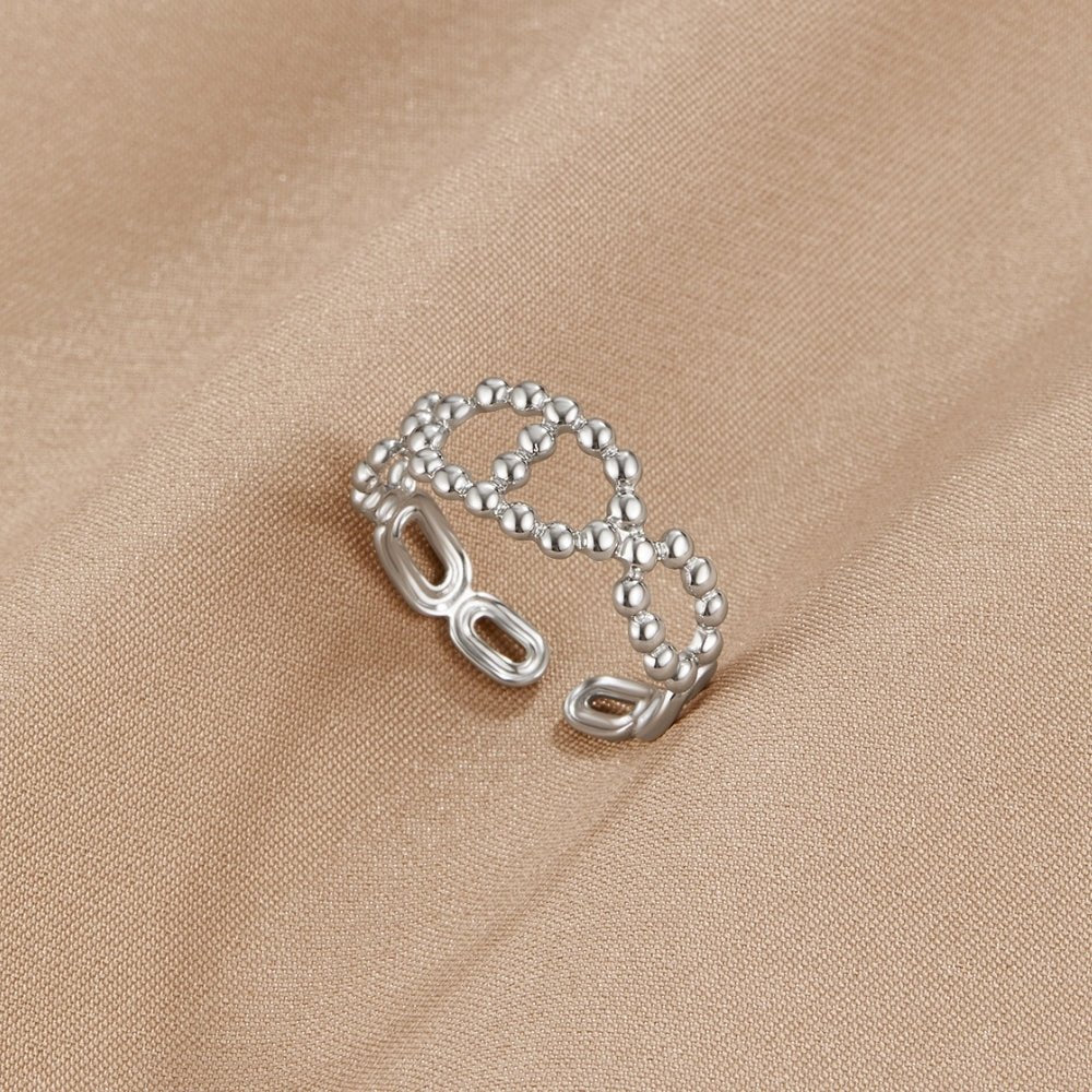 Silver Yulah Chain Ring - Image 4