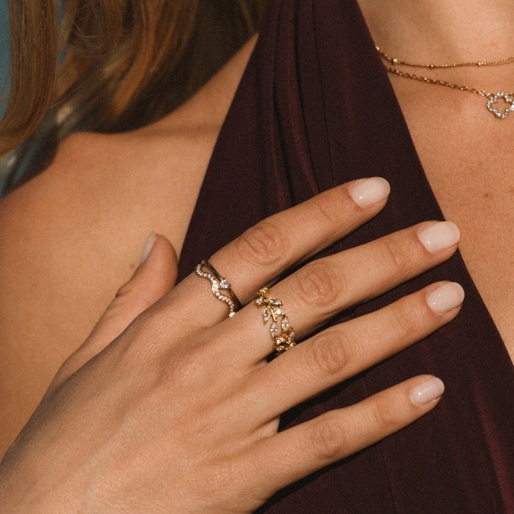 'Small Love' Crystal Heart Ring - Image 3