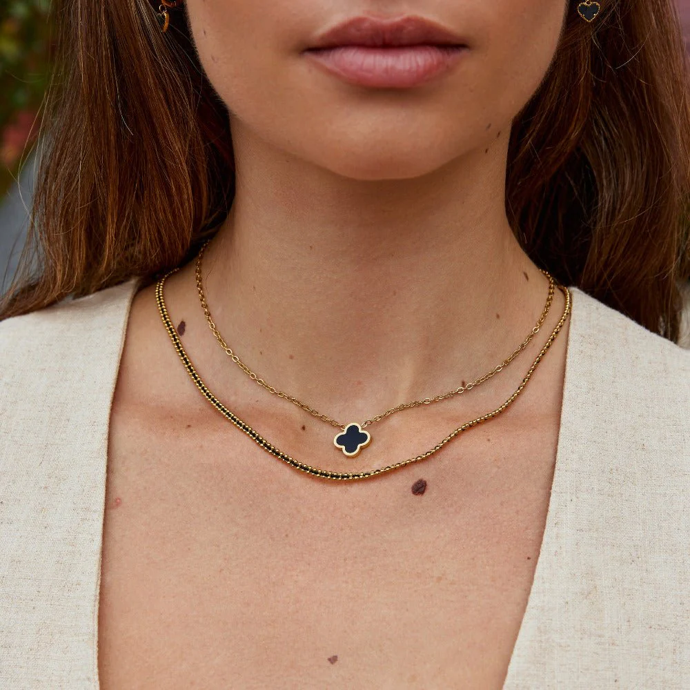 Sofia Bead Chain Necklace - Image 2