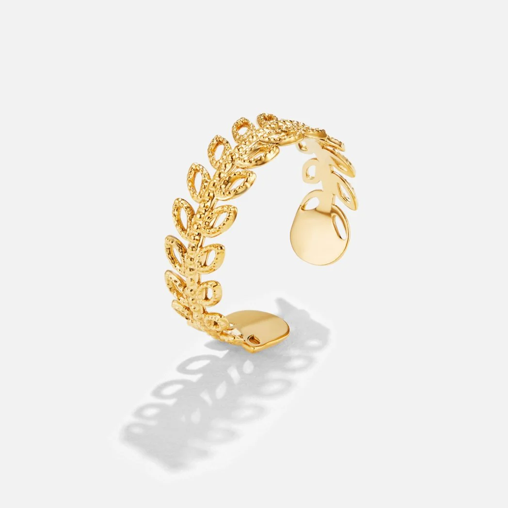 Summer Bloom Leaf Ring - Image 5