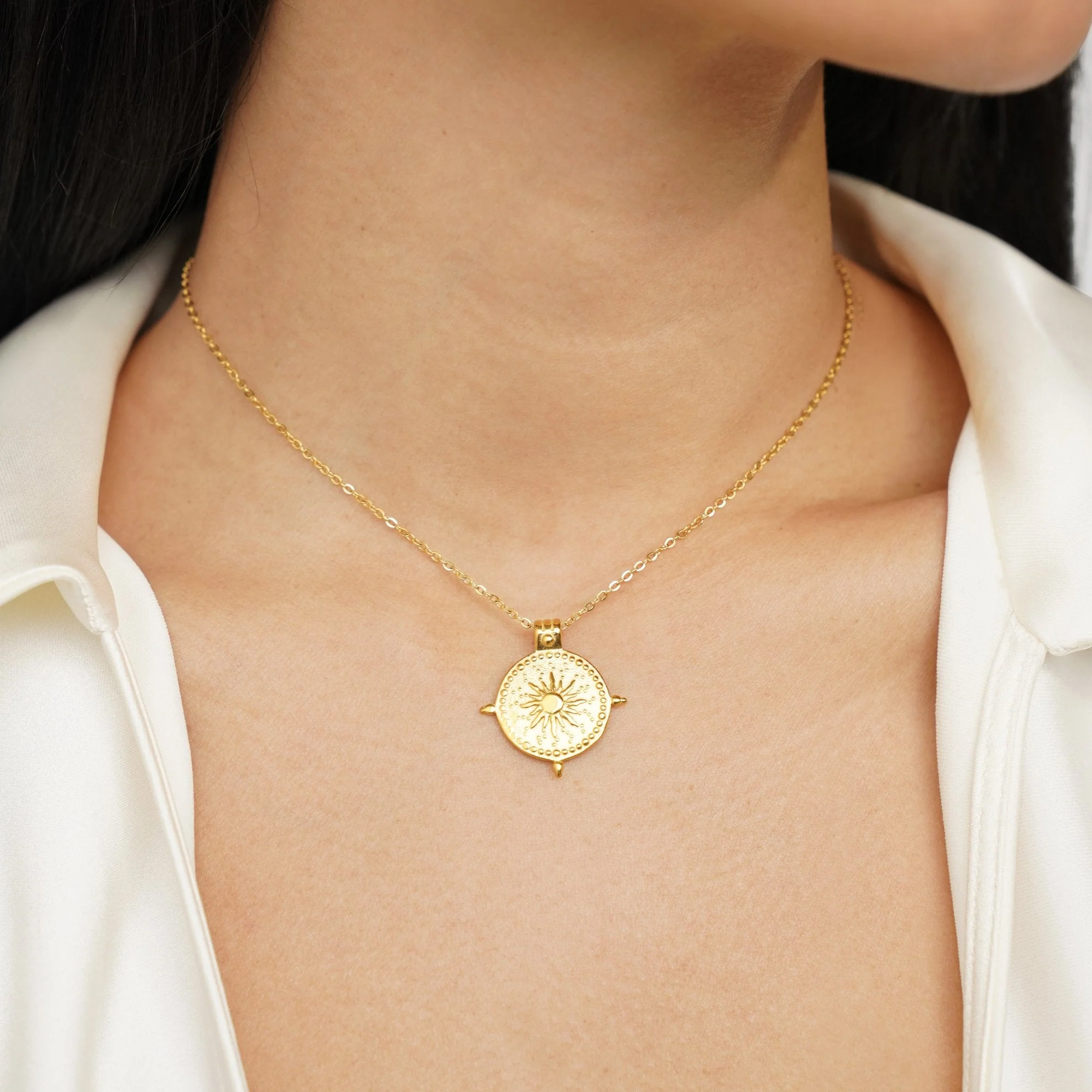 Summer Solstice Gold Necklace - Image 2