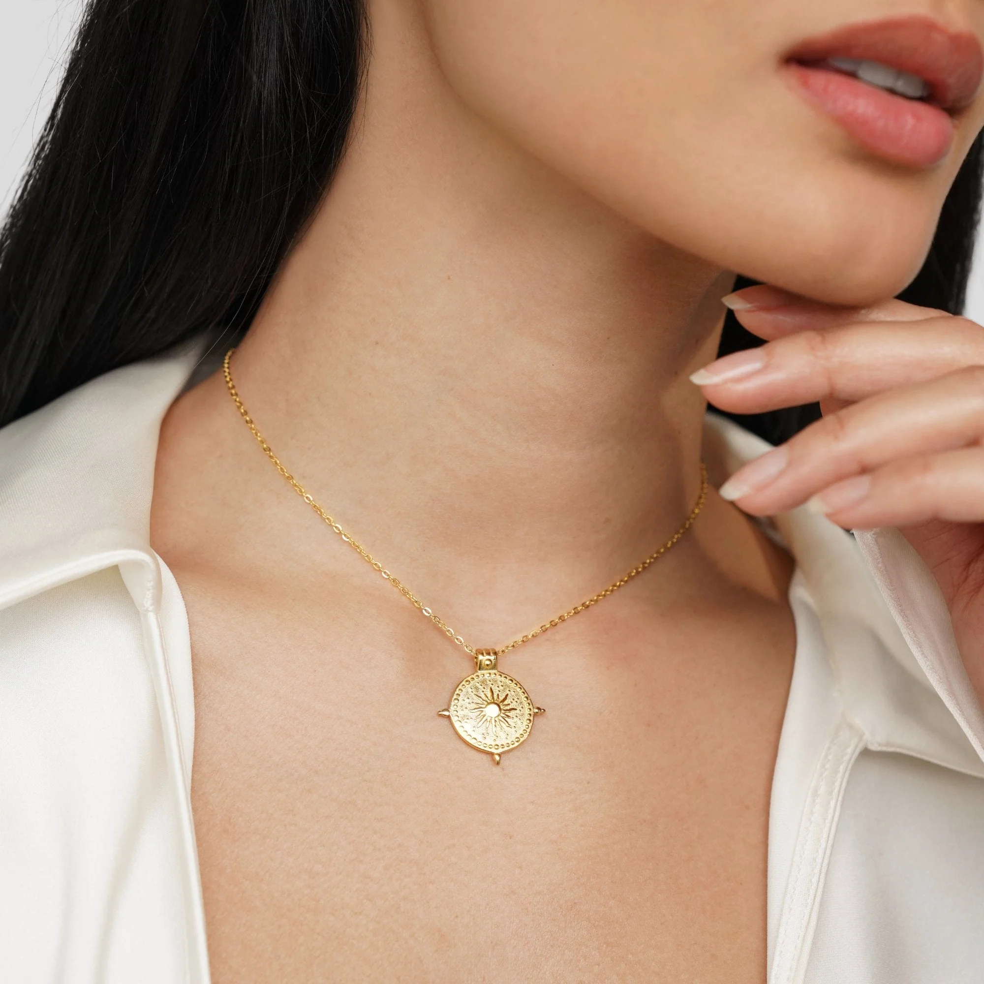 Summer Solstice Gold Necklace - Image 4