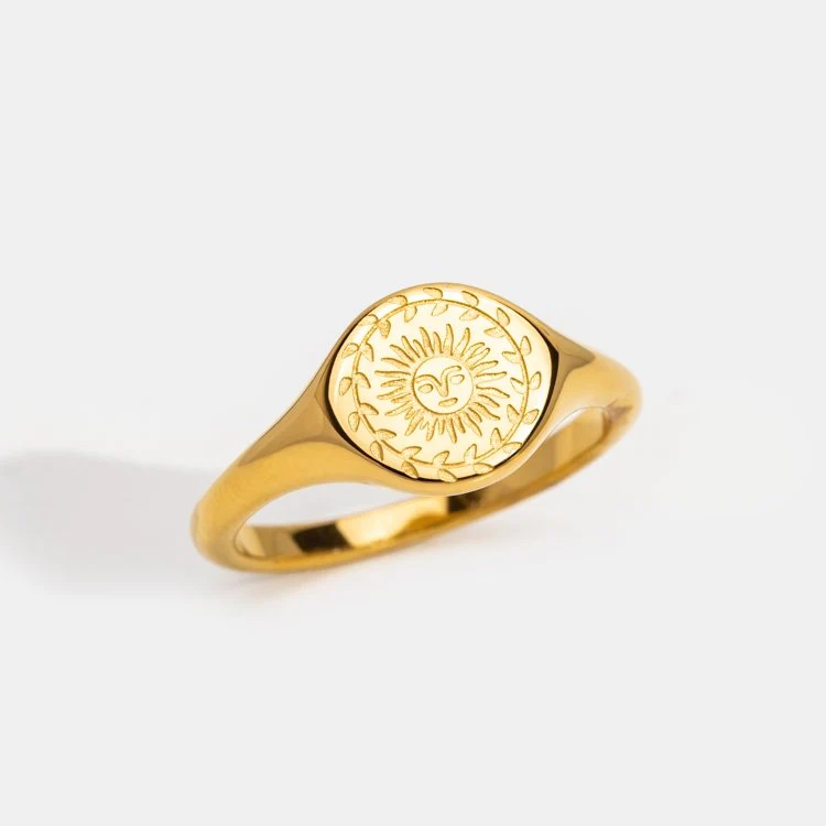 Summer Solstice Gold Ring - Image 4