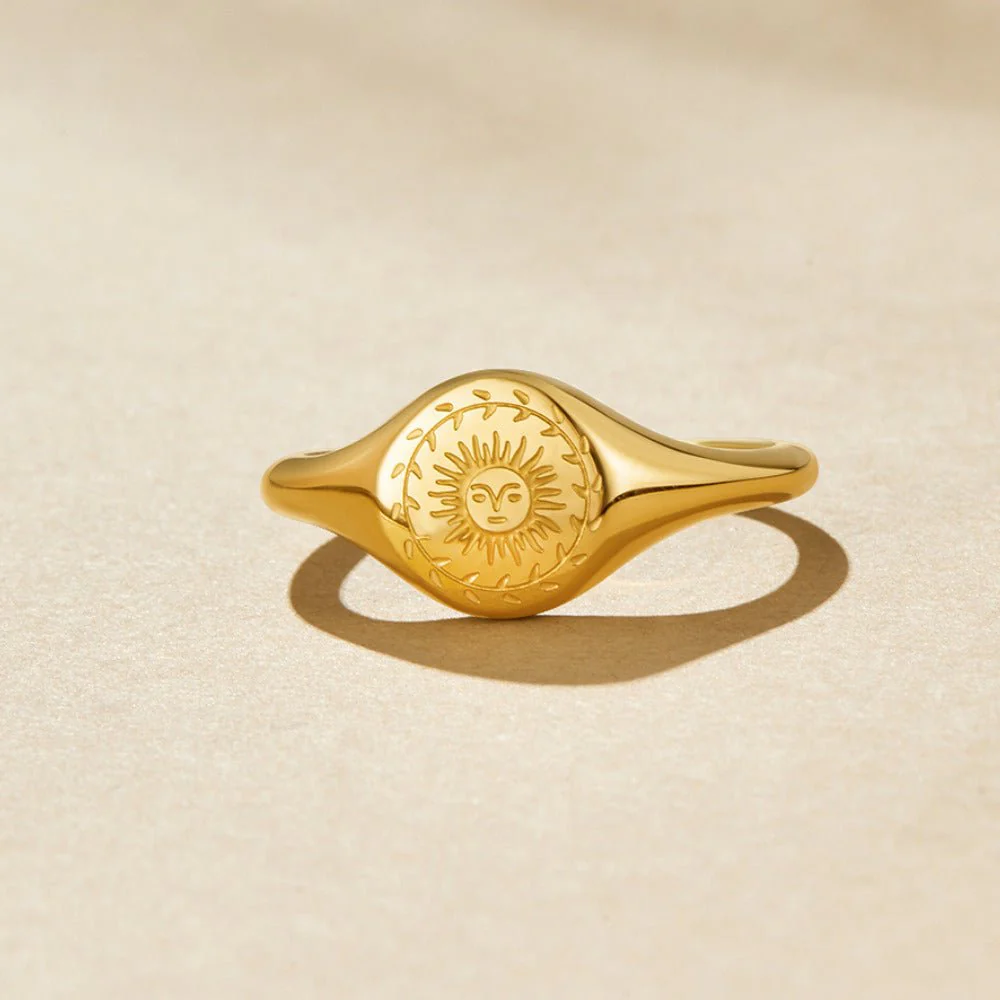 Summer Solstice Gold Ring - Image 5