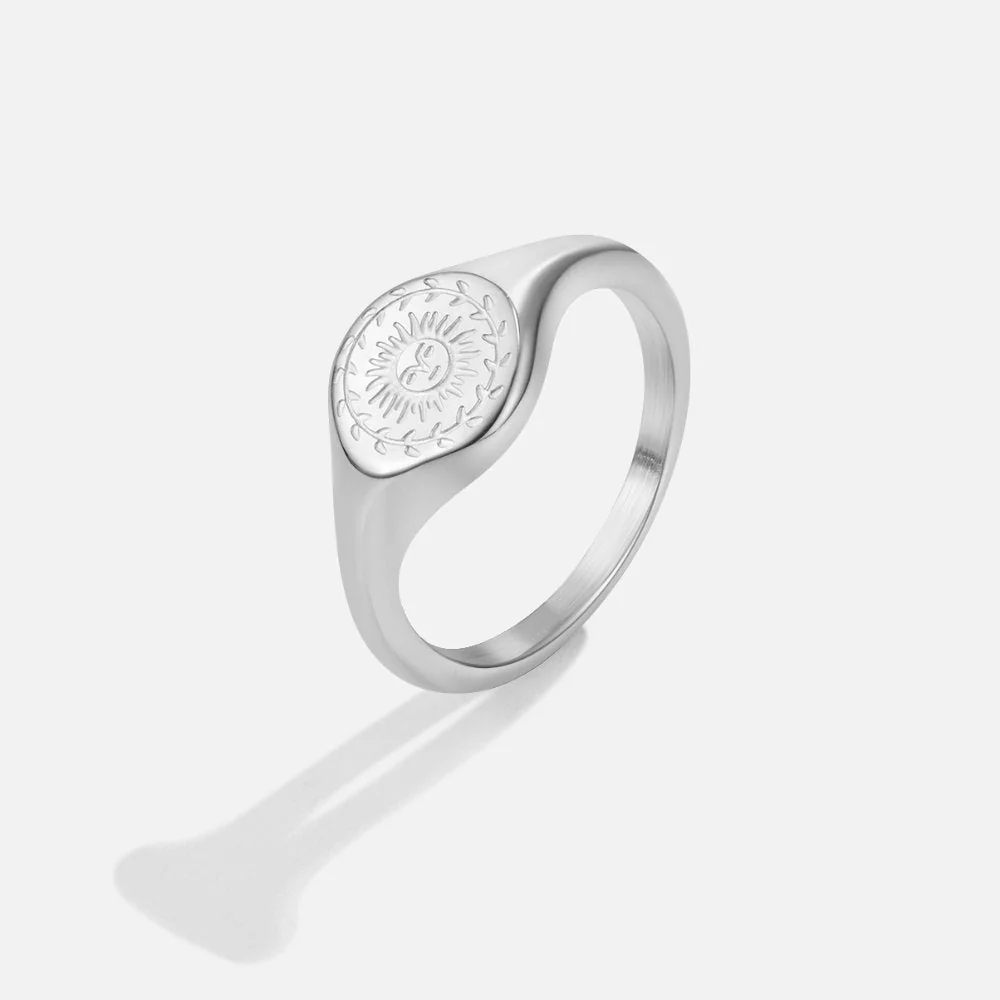 Summer Solstice Silver Ring - Image 5