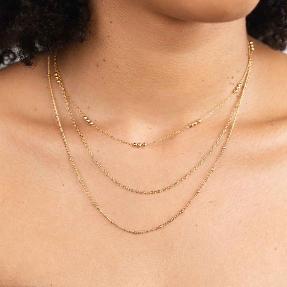 Tessa Triple Layered Necklace - Image 2