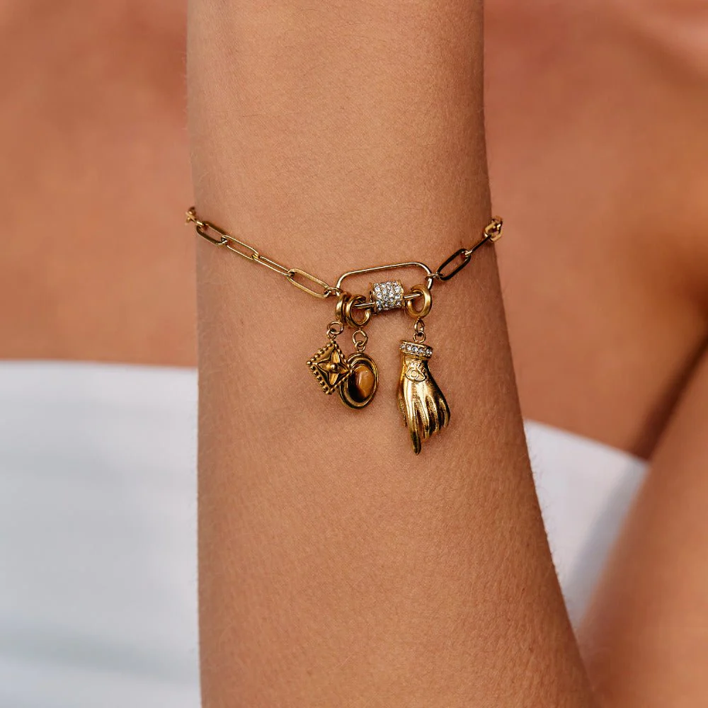 Tiger Eye Stone Charm - Image 7