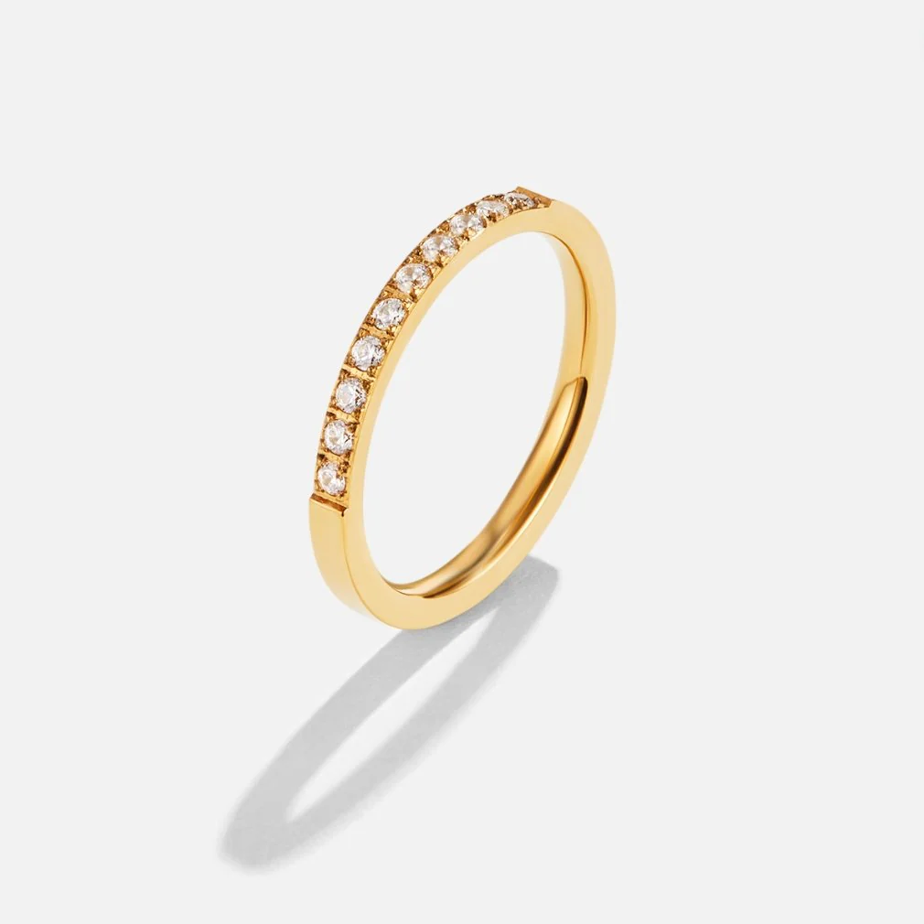 Timeless Beauty 18K Crystal Ring - Image 4